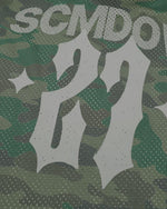 Retro pattern loose short sleeves