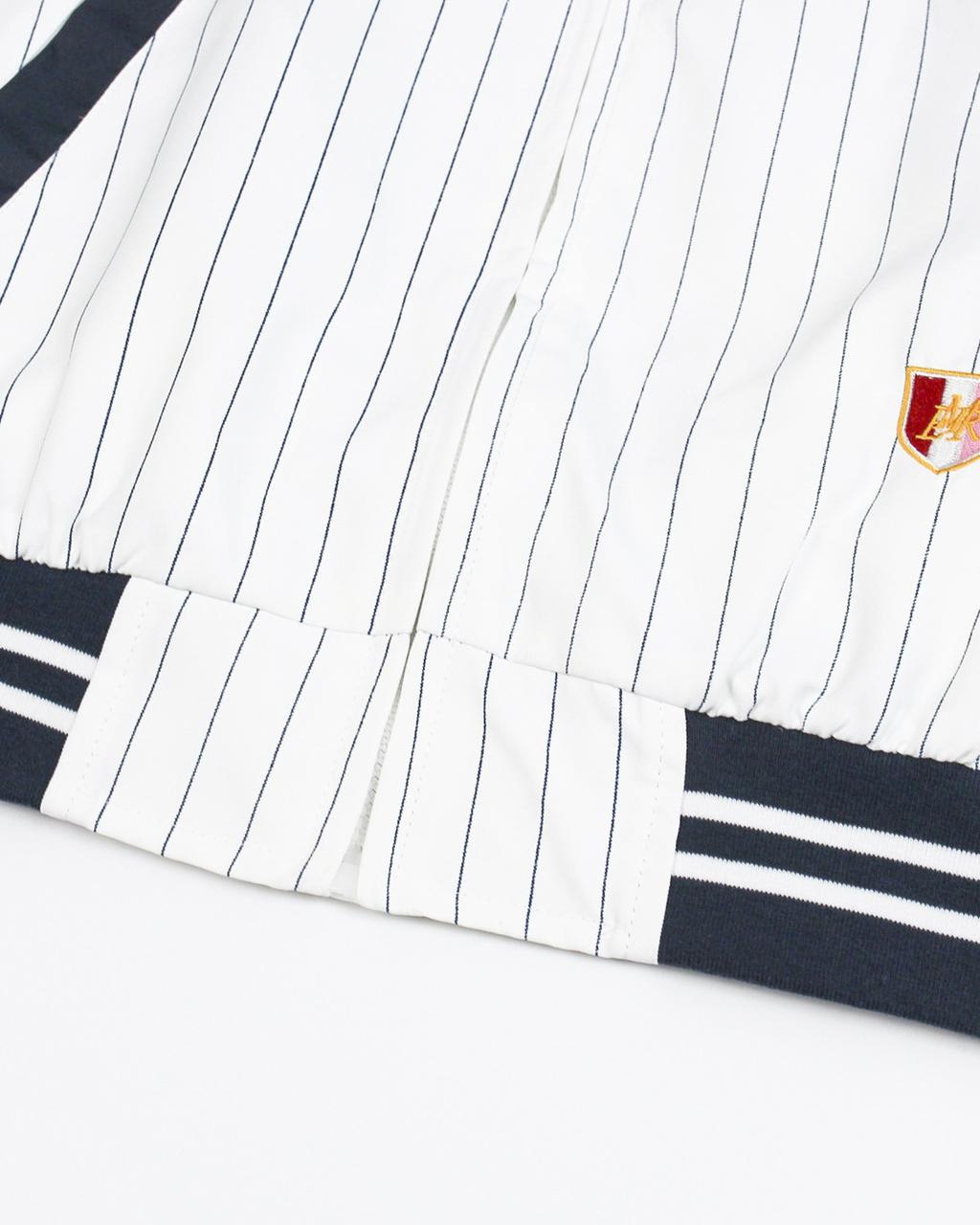 レトロなシンプルなカラーブロッキングジャケット