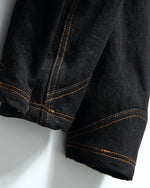Airplane buckle casual denim jacket