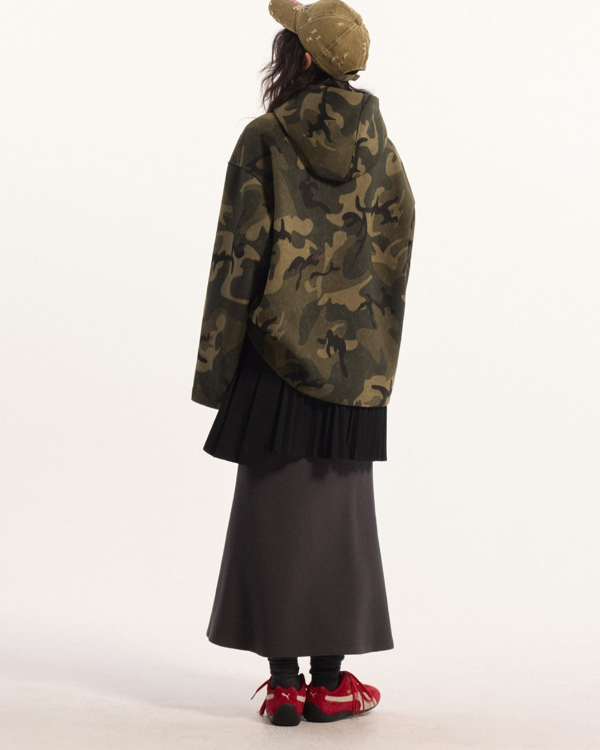 ヴィンテージ迷彩パーカー