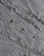 レトロチェック柄半袖シャツ