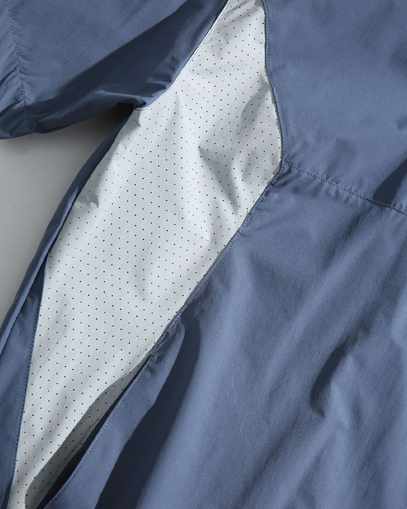 Color-block Patchwork Pullover Shirt