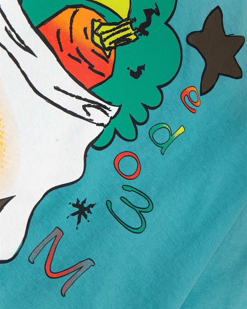 Cute cartoon short sleeves