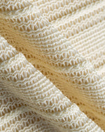 Thick striped crew neck sweatshirt