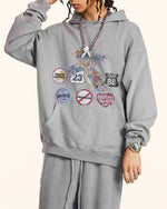 バッジパーカー