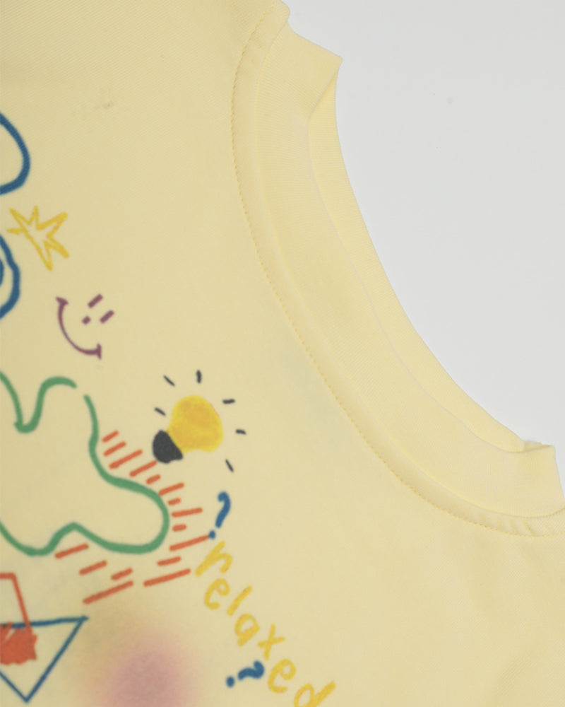 Cute personality short sleeves