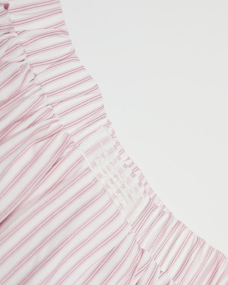 스트라이프 캐주얼 반바지