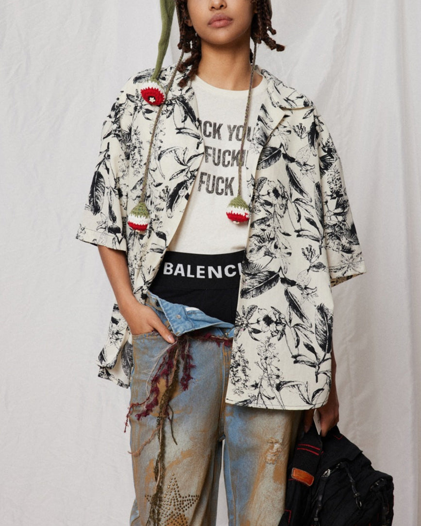 Couple short sleeve shirt