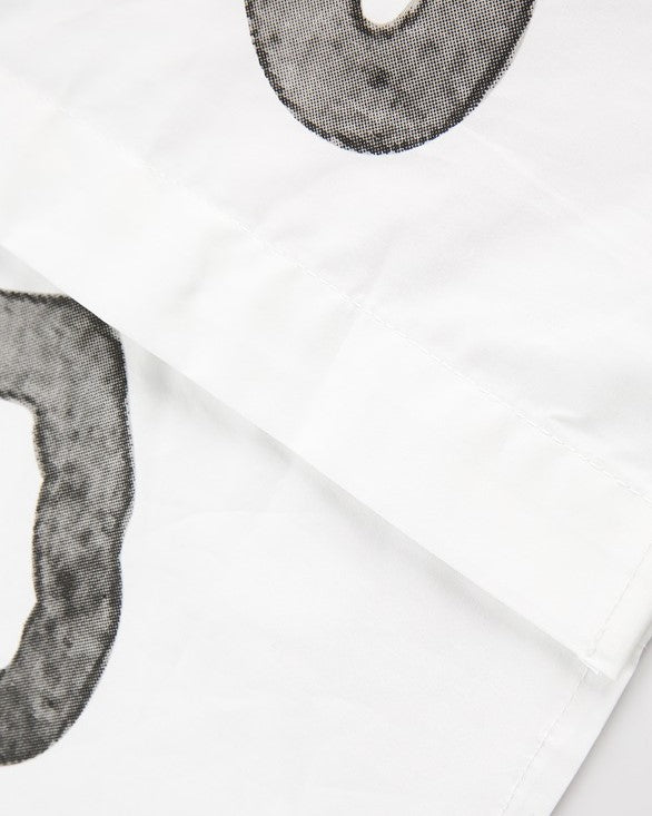 캐주얼 프린트 긴팔 셔츠