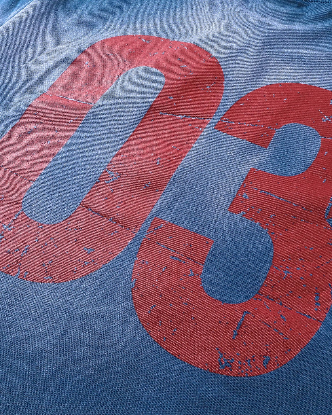 レトロプリントの半袖