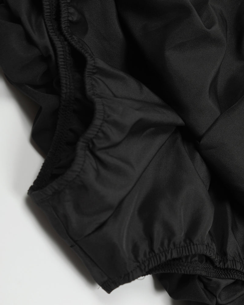 Contrast color design short skirt