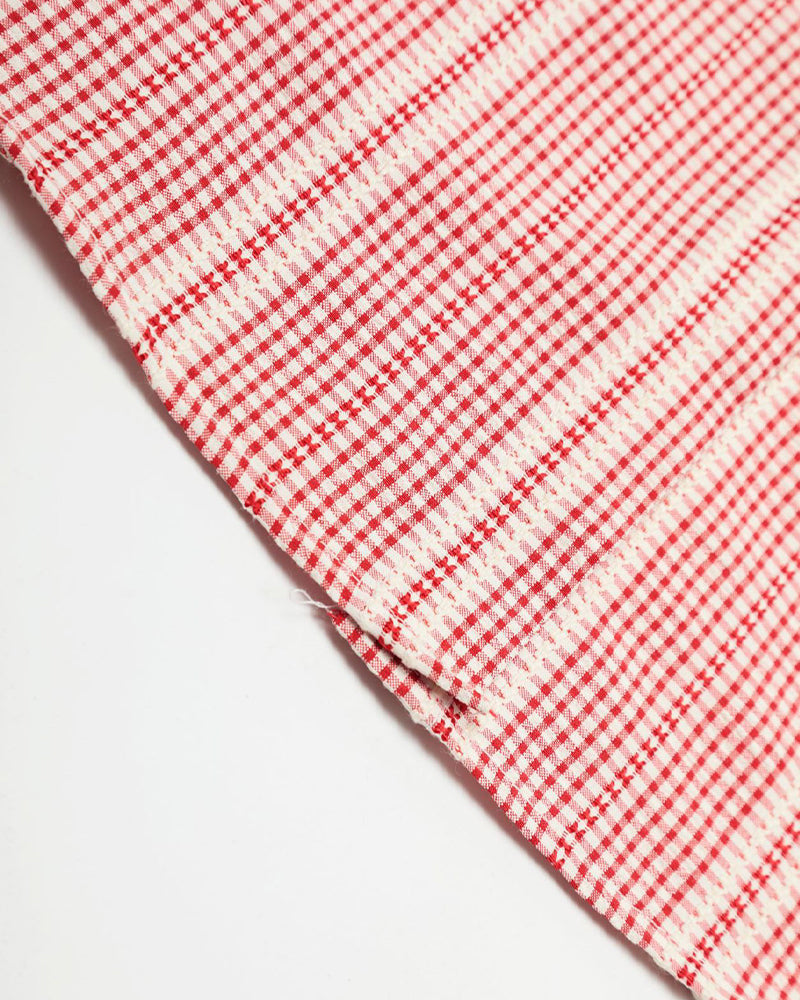 루즈 스트라이프 반팔 셔츠