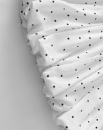 귀여운 물방울 무늬 스커트