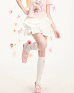 Simple design short skirt