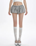 レトロなパッチワークスカート