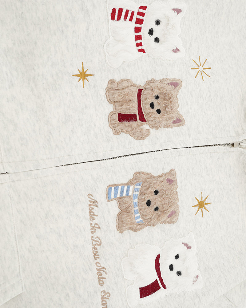 ヴィンテージのかわいい子犬用コート