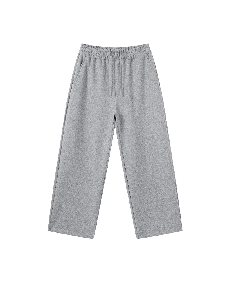 320g Wide-leg straight-cut trousers