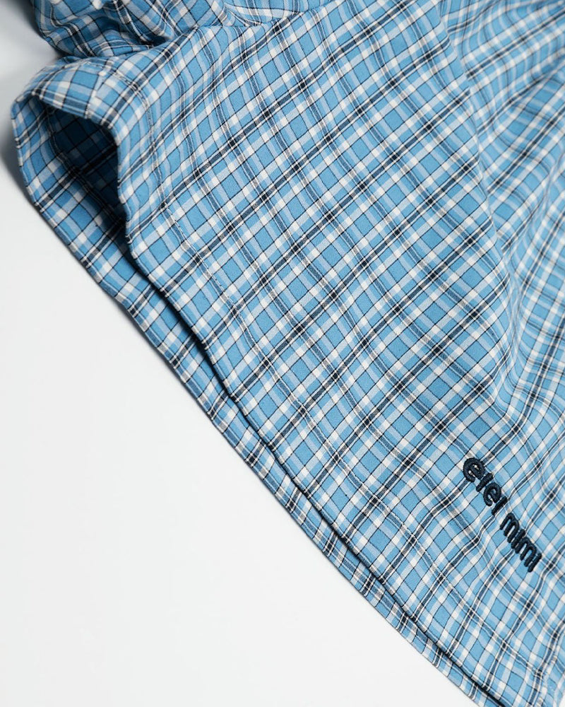 チェック柄カジュアルショートパンツ