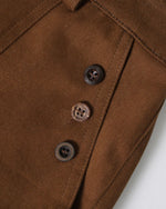 レトロなホットガールのパッチワークスカート