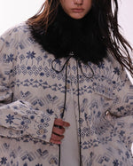 ウォッシュ加工の長袖シャツ