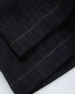 Embroidered Short-Sleeve Denim Shirt