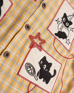 かわいい子猫の半袖シャツ