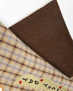 コントラストカラーパネル半袖シャツ