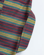 ストライプのゆったりとした半袖シャツ