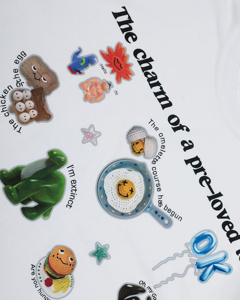 漫画のシンプルな半袖