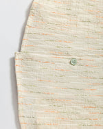 V-Neck Striped Short-Sleeve Shirt