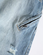 빈티지 작업용 청바지