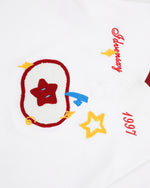 Simple pattern short sleeves