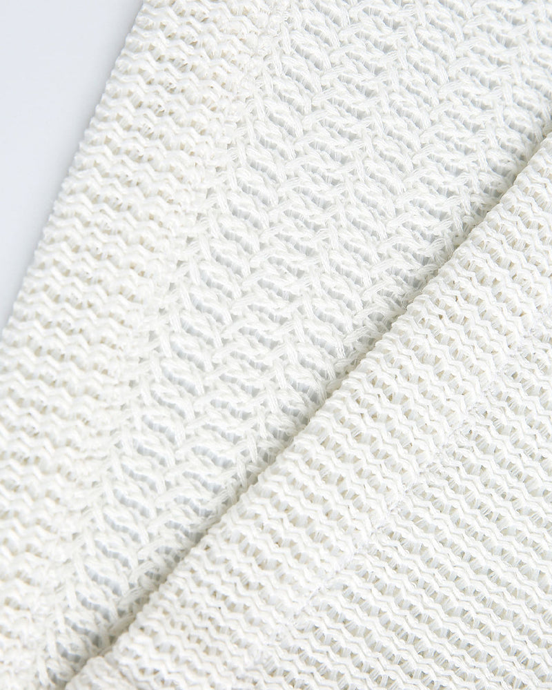 Puppy Open-Knit Shirt