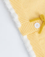 リボンカーディガンセーター