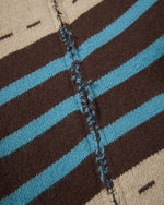 レトロなストライプのパッチワークジャケット