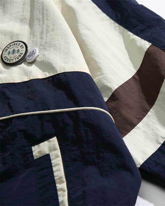 コントラストカラージャケット