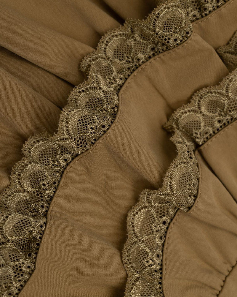 レトロでシンプルな万能スカート