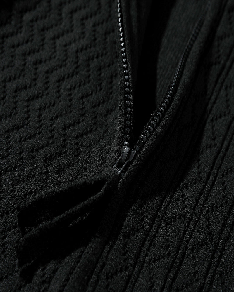 カジュアルレトロニットカーディガン