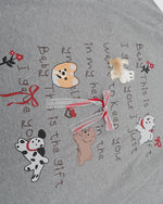 犬のリボン半袖