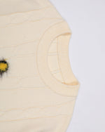 Fun pattern pullover sweater