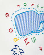 コントラストカラーの楽しい半袖