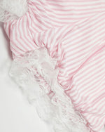 스트라이프 캐주얼 반바지