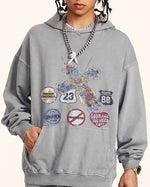 バッジパーカー