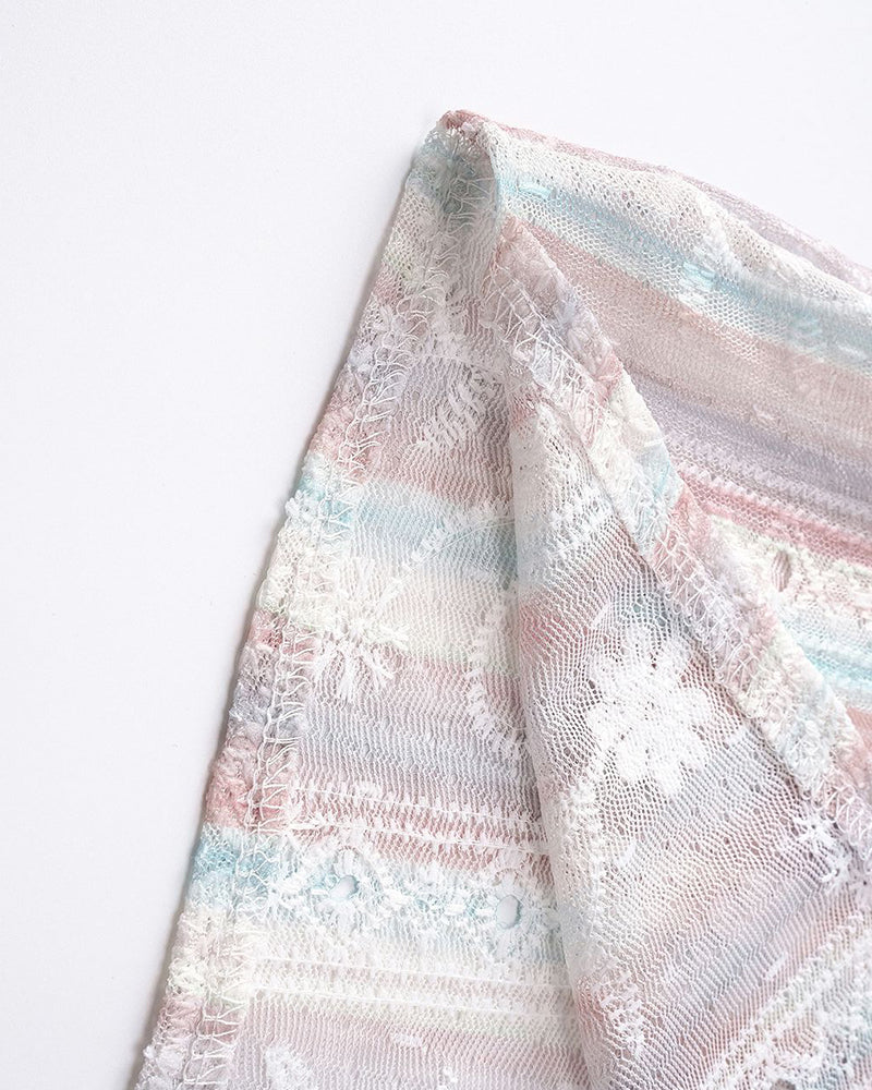 Loose simple short-sleeved shirt