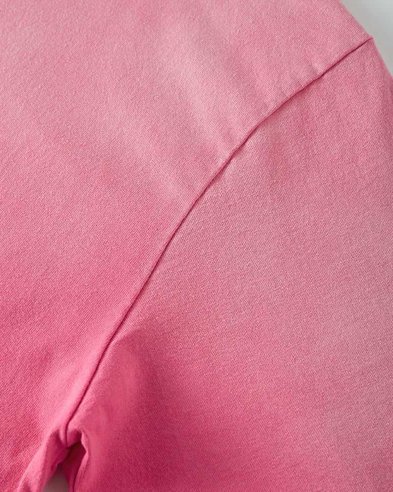 260g Gradient Retro Short-Sleeve Shirt