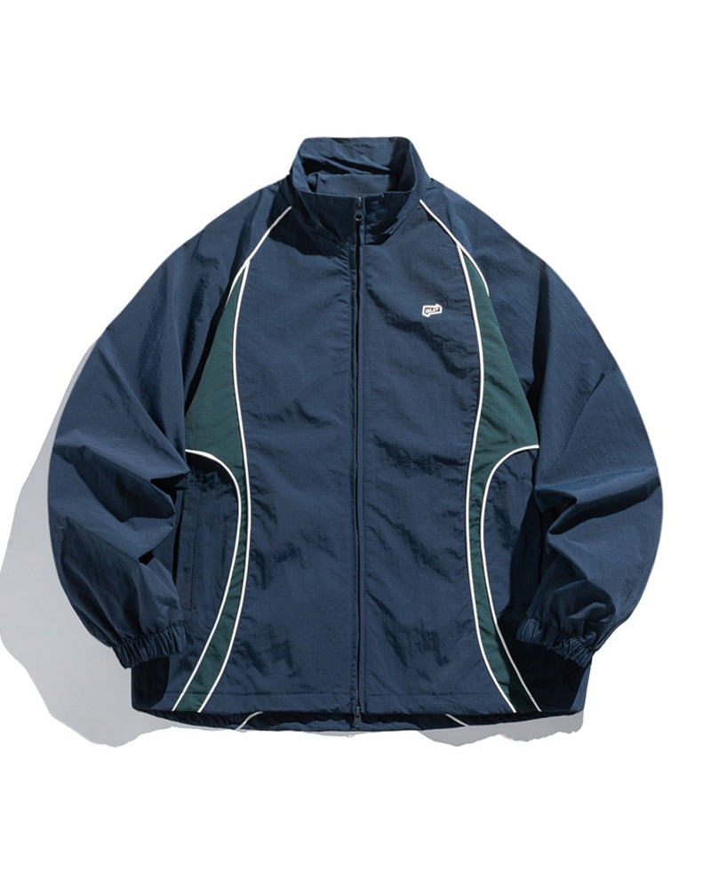 Color-block Patchwork Jacket