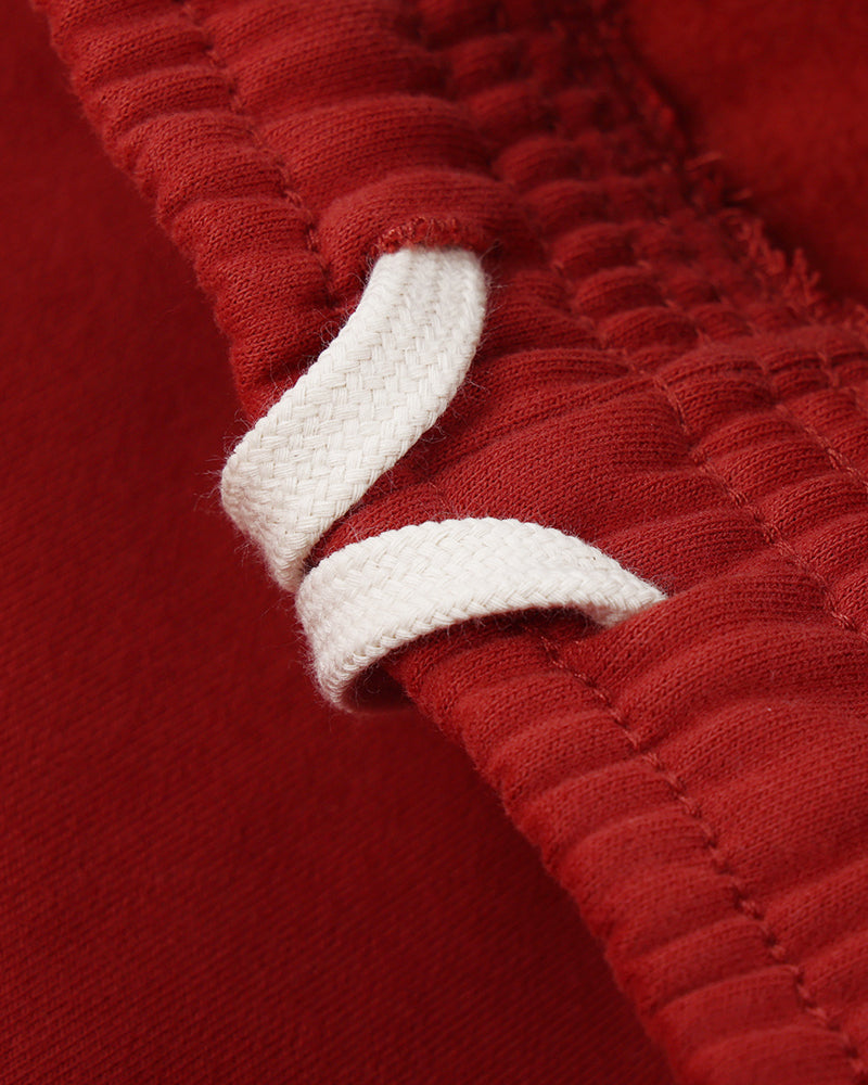 430g Fleece-Lined Loose Sweatpants