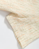 V-Neck Striped Short-Sleeve Shirt