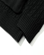 カジュアルレトロニットカーディガン