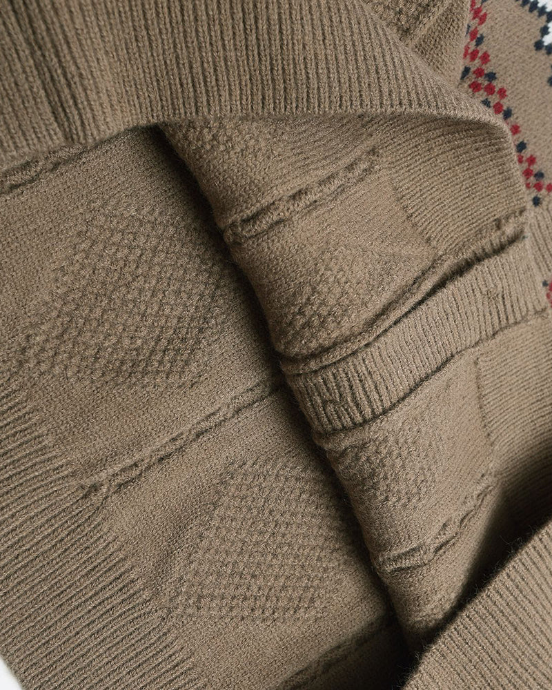 レトロなカップルセータージャケット